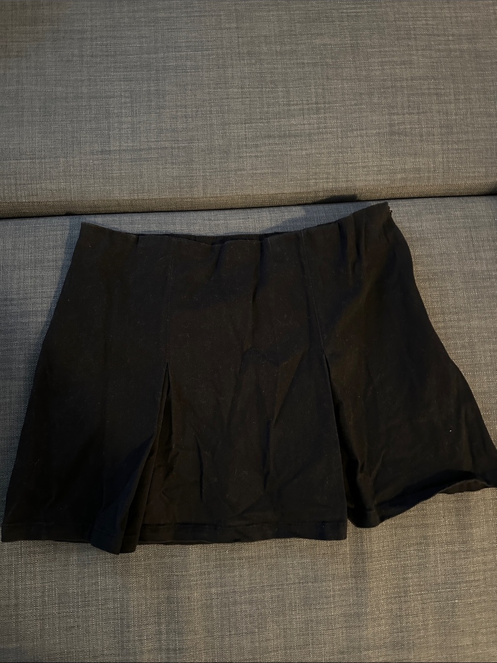 Forever 21 Black Pleated Skort